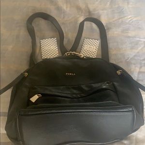 Furla Black Backpack